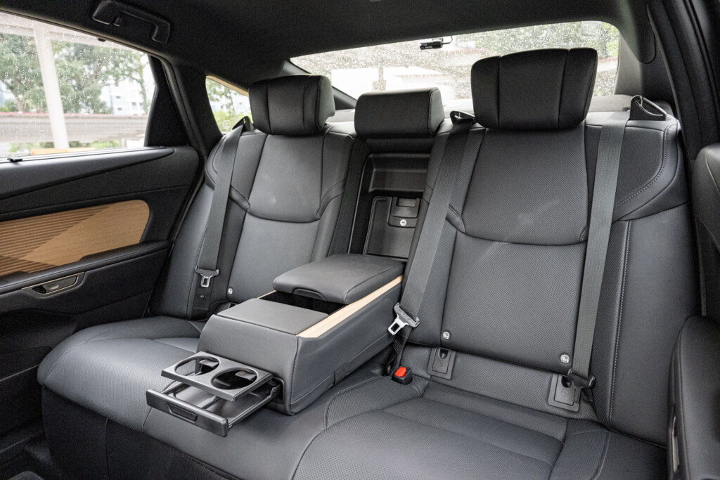 Lexus ES Electric ES350e rear seats