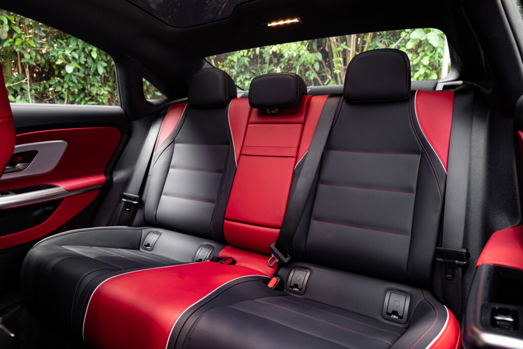 Mercedes-Benz CLA250+ Electric rear seats