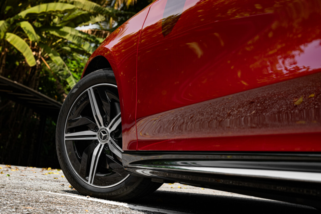 Mercedes-Benz CLA250+ Electric rims
