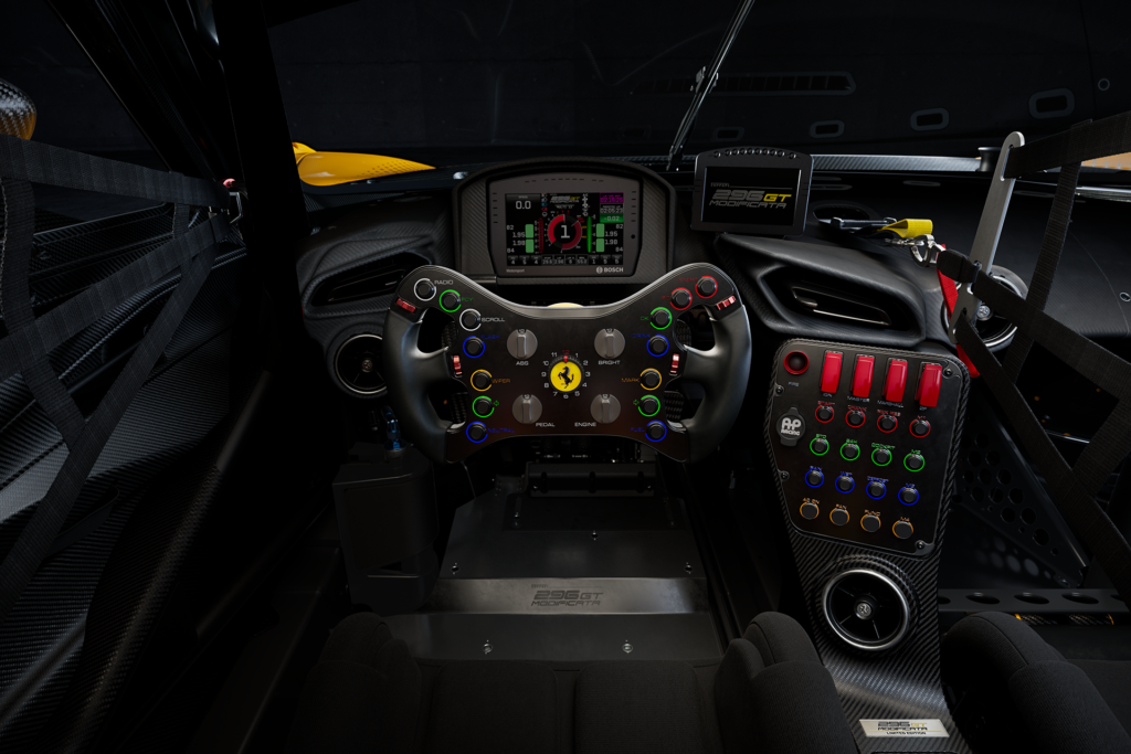 Ferrari 296 GT Modificata cabin